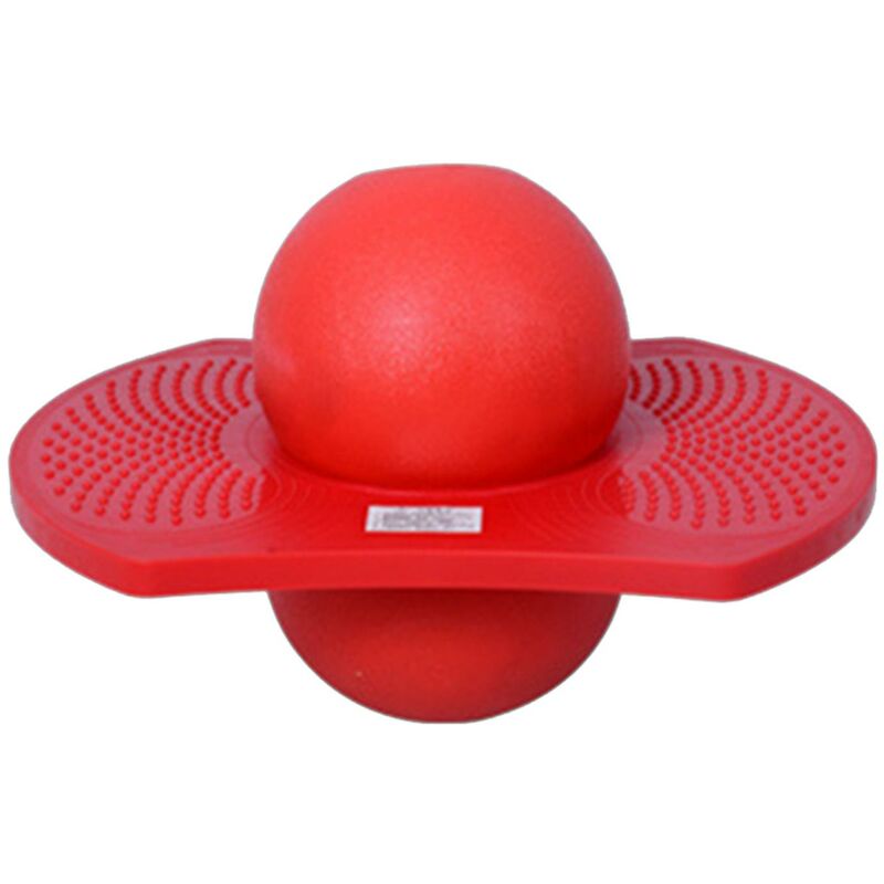 foto del prodotto fortuneville pallone rimbalzante per bambini con piattaforma fitness toy pvc jumping springboard con