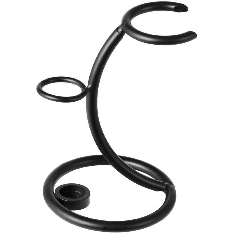 foto del prodotto fortuneville pennello da barba e supporto per rasoio in metallo supporto per supporto per rasoio durevole kit di strumenti per la rasatura