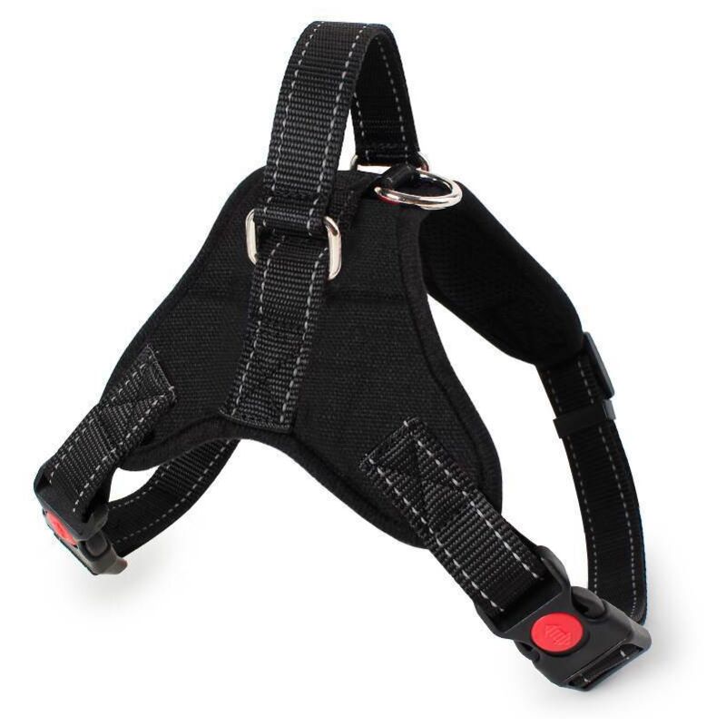 foto del prodotto fortuneville pettorina anti tiro per cani, regolabile, traspirante e confortevole, guinzaglio incluso, per cani di piccola, media e grande taglia,