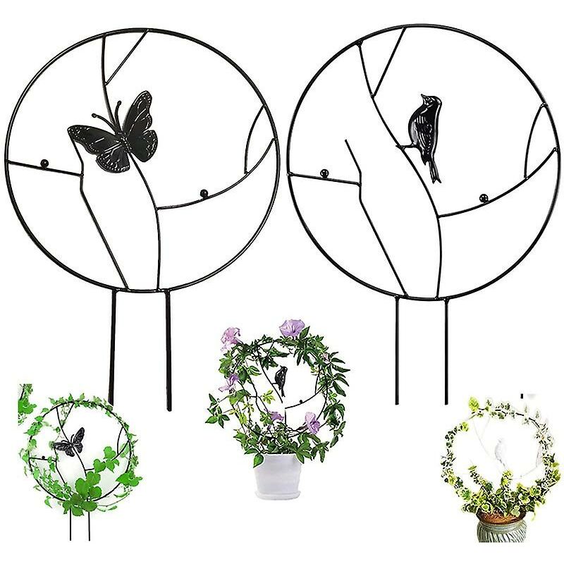 foto del prodotto fortuneville pianta rampicante staffa uccello rampicante rattan supporto per fiori foglie rampicante rattan traliccio palo bianco 