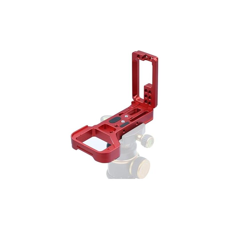 foto del prodotto fortuneville piastra a sgancio rapido regolabile a forma di l 1 4 foro qr mount treppiede testa a sfera accessori per fotocamera sony mirrorless