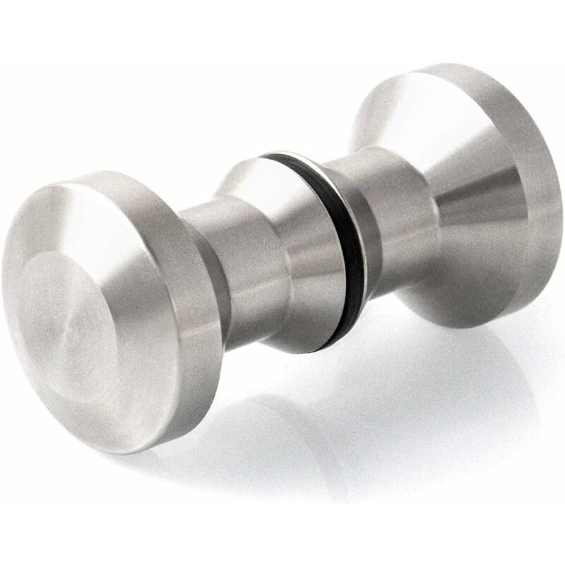 foto del prodotto fortuneville porta doccia a doppio pomello, maniglia porta, maniglia porta doccia, maniglia porta vetro doccia in acciaio inox 304, maniglia porta