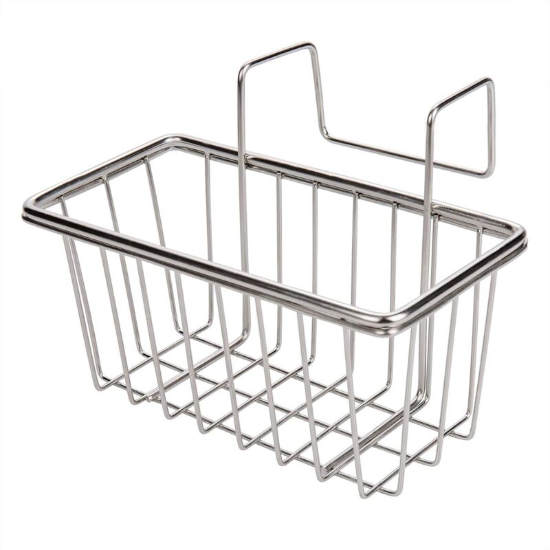 foto del prodotto fortuneville porta spugna, porta spugna in acciaio inox, per lavello da cucina, spugna resistente alla ruggine e durevole, lavabile in