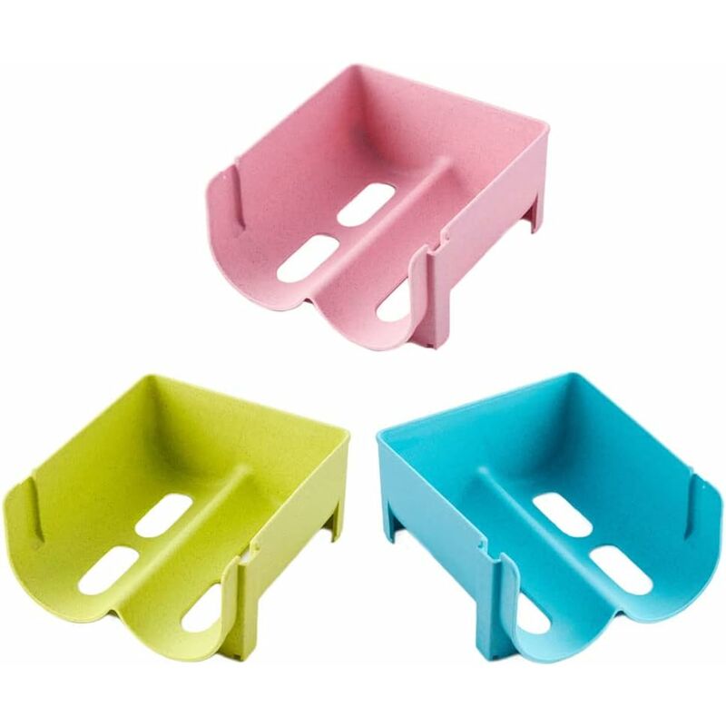 foto del prodotto fortuneville portabottiglie vino set portabottiglie frigorifero portabottiglie impilabile portabottiglie in plastica portabicchieri frigorifero