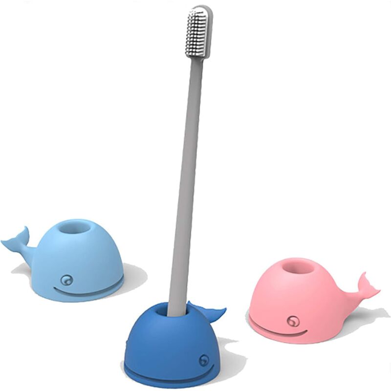 foto del prodotto fortuneville portaspazzolino, portaspazzolino da bagno, portaspazzolino, accessori da bagno, portaspazzolino in silicone, nessuna foratura per