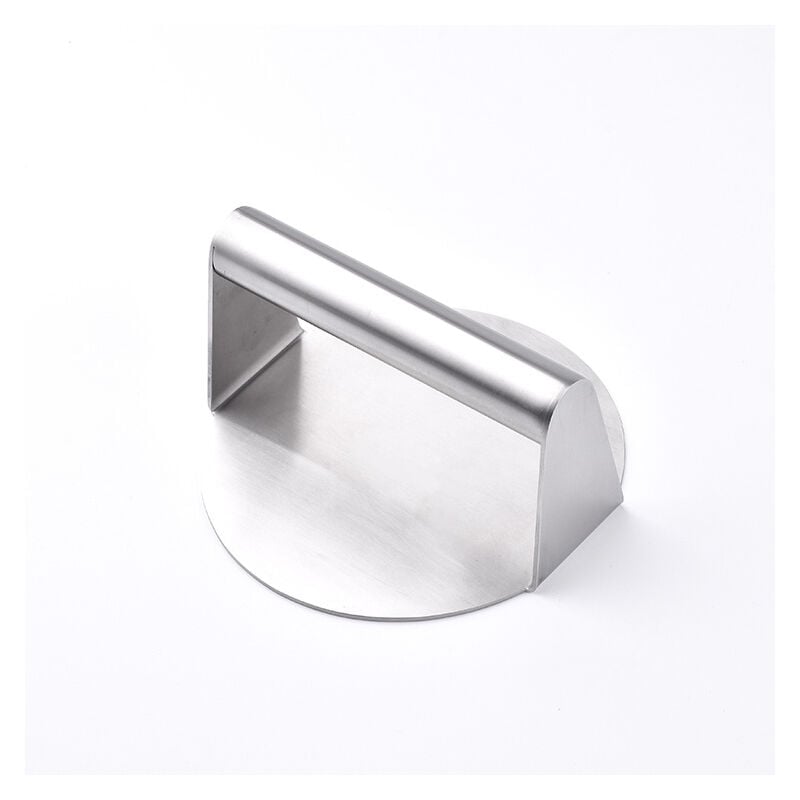 foto del prodotto fortuneville pressa per hamburger, pressa rotonda antiaderente in acciaio inox, per deliziosi hamburger, polpette, bbq confezione colorata