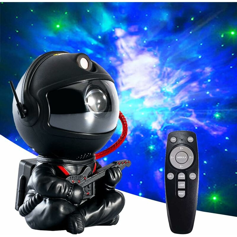 foto del prodotto fortuneville proiettore per cielo stellato da astronauta, rotazione a 360 con telecomando luce notturna a led cielo stellato adatto per