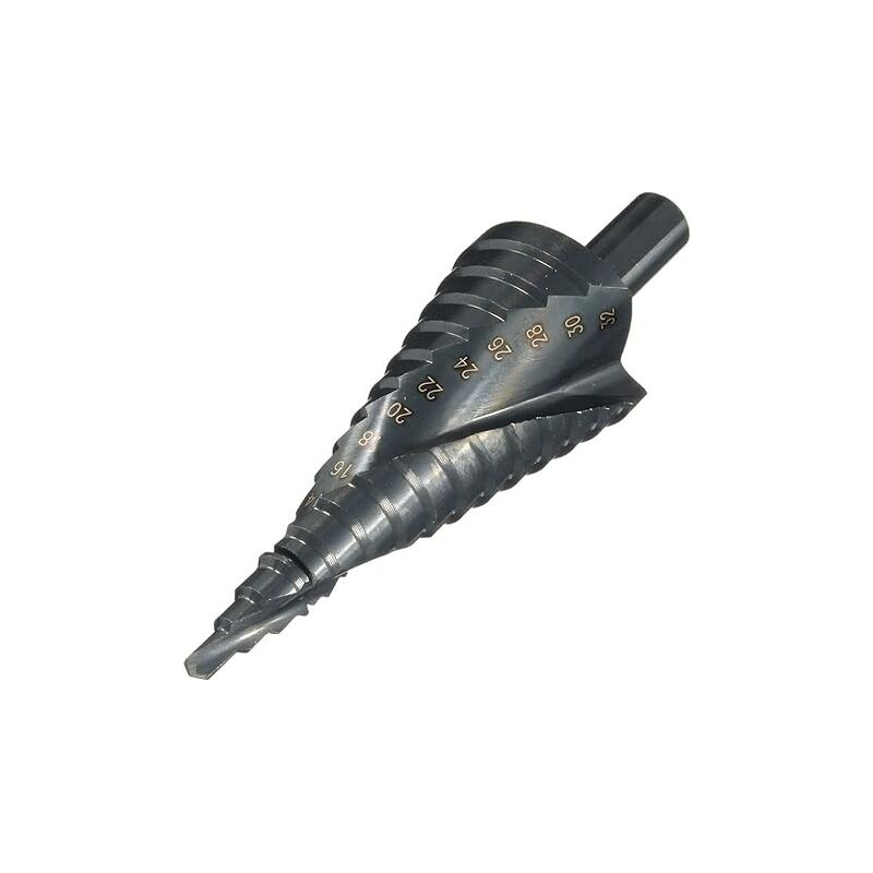 foto del prodotto fortuneville punta da trapano hss punta elicoidale punta da trapano conica punta da trapano conica in metallo trattamento azoto 4 32 mm set di