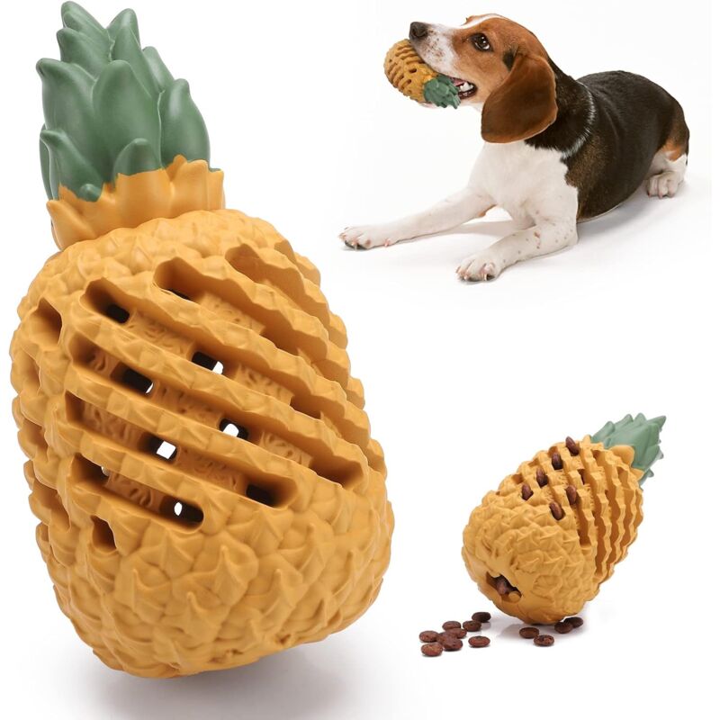 foto del prodotto fortuneville puzzle indistruttibile per cani giocattolo da masticare per cani giocattolo da masticare per cani palla di cibo