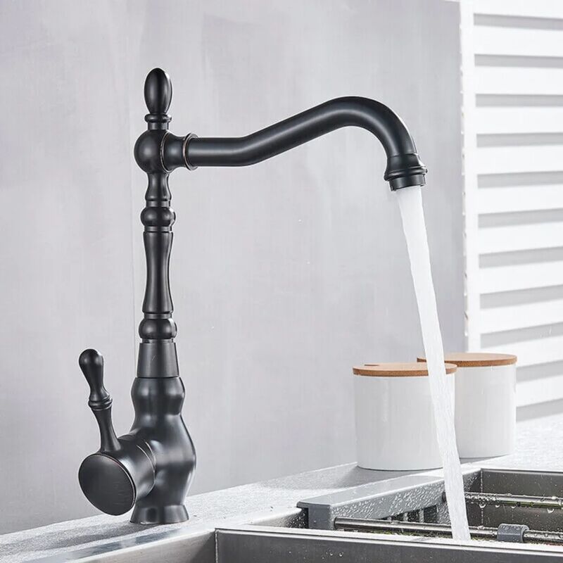 foto del prodotto fortuneville rubinetto lavabo miscelatore 360 lavabo bagno ottone anticato