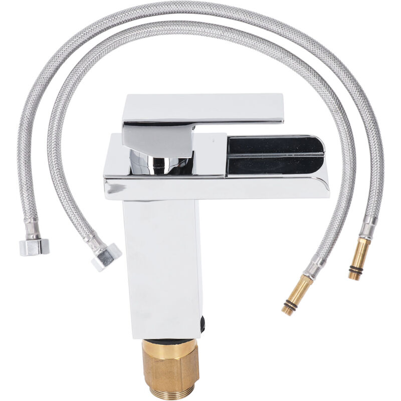 foto del prodotto fortuneville rubinetto per bagno a cascata, rubinetto per lavabo monocomando, rubinetto per lavabo con filettatura g1 2