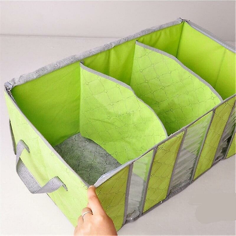 foto del prodotto fortuneville scatola porta abiti in tessuto non tessuto borsa portaoggetti per guardaroba per biancheria intima borsa portaoggetti pieghevole