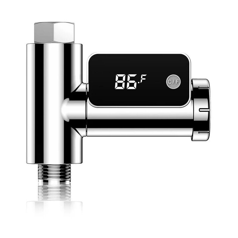foto del prodotto fortuneville schermo a led display rubinetto dell acqua soffione doccia indicatore di temperatura 5 85 termometro da bagno a batteria