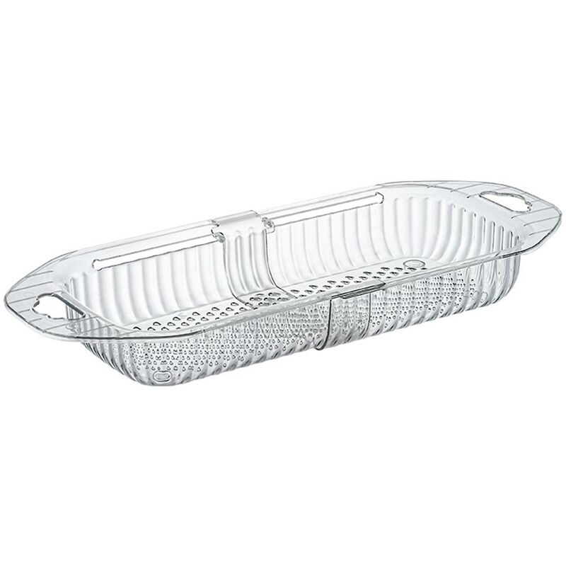 foto del prodotto fortuneville scolapasta per lavello per animali domestici a scomparsa, cesto telescopico, cesto da cucina, cesto per verdure, cesto per frutta,