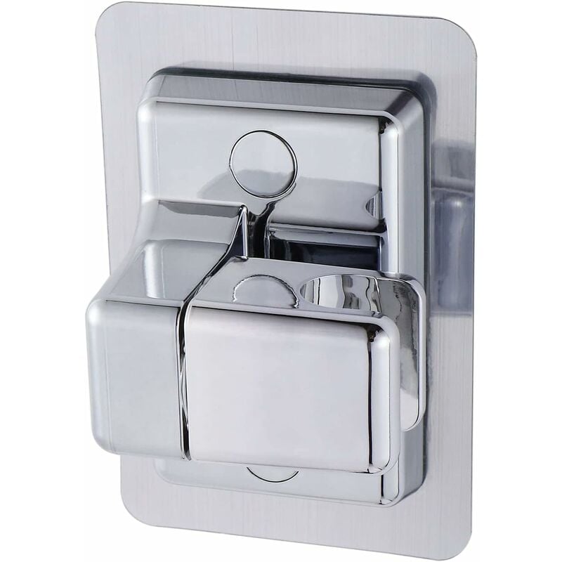foto del prodotto fortuneville sedile per soffione doccia senza punzonatura nessuna perforazione sedile doccia regolabile girevole a 360 supporto per doccia