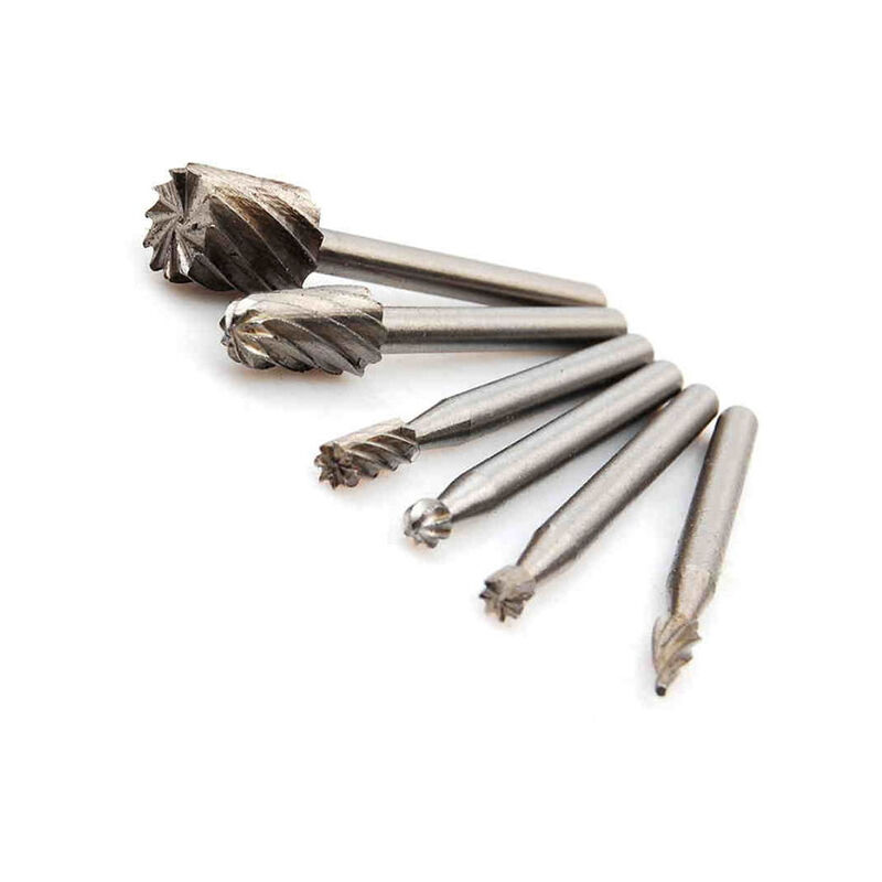 foto del prodotto fortuneville set di 6 punte da trapano per utensili rotanti, set di punte da trapano per la lavorazione del legno, utensili per coltelli da taglio,