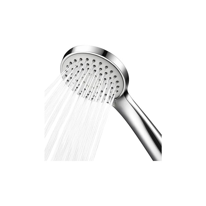 foto del prodotto fortuneville soffione doccia alta pressione doccetta risparmio idrico 3 tipi di getti soffione doccia universale con aumento di pressione per bassa
