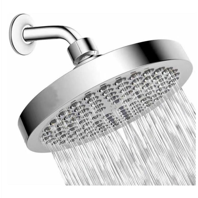 foto del prodotto fortuneville soffione doccia da 15 cm soffione doccia rotondo ad alta pressione in acciaio inossidabile 304 per una doccia confortevole a bassa