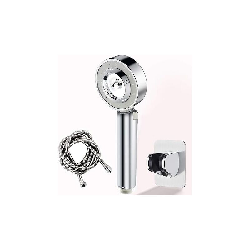 foto del prodotto fortuneville soffione doccia doccetta doccetta ad alta pressione con tubo flessibile soffione doccia a risparmio idrico soffione doccia a doppia
