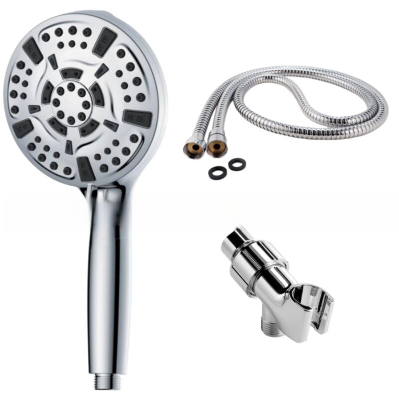 foto del prodotto fortuneville soffione doccia filtrato con vitamina c. bellezza della pelle, purificazione dell acqua, pistola a spruzzo, ugello dell acqua,