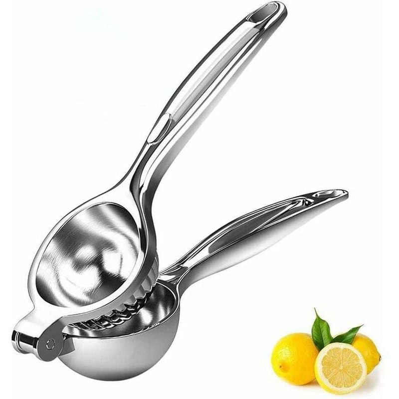 foto del prodotto fortuneville spremiagrumi manuale per limoni spremiagrumi in acciaio inox spremiagrumi manuale per arance e limoni ciotola per spremiagrumi in