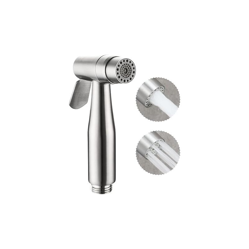 foto del prodotto fortuneville spruzzatore per bidet con spruzzatore portatile in acciaio inossidabile di alta qualit testa di spruzzatura per bidet solo per wc,