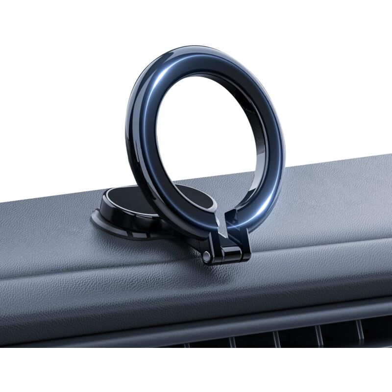 foto del prodotto fortuneville supporto da auto magsafe 40 magneti n52 per iphone 14 13 12 serie magsafe supporto magnetico da auto universale pieghevole a 360 