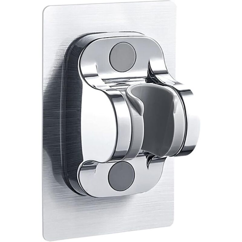 foto del prodotto fortuneville supporto doccia per colla portatile staffa per soffione doccia supporto doccia universale per colla super senza foratura, angolo