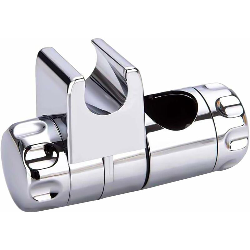 foto del prodotto fortuneville supporto per doccetta portatile sostituibile, supporto per soffione doccia, morsetto regolabile per doccetta da bagno adatto da 25 mm