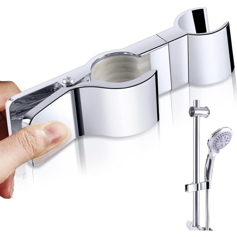 foto del prodotto fortuneville supporto per soffione doccia, supporto per doccia regolabile, supporto per doccia a mano, accessori per il bagno, supporto per