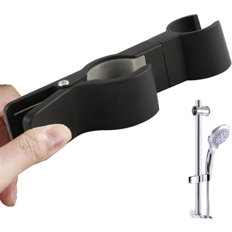 foto del prodotto fortuneville supporto per soffione doccia, supporto per doccia regolabile, supporto per doccia a mano, accessori per il bagno, supporto per