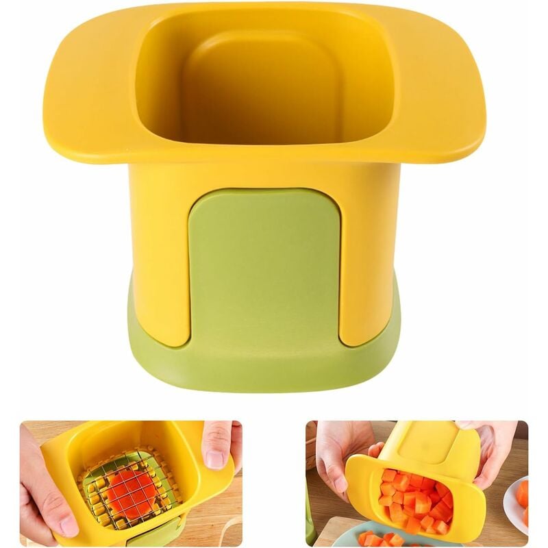 foto del prodotto fortuneville tagliaverdure, tagliaverdure multifunzionale, tagliacipolle, tagliafrutta, tagliapatate per la coltivazione di frutta e verdura,