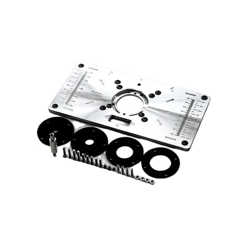 foto del prodotto fortuneville tavola fresatrice in alluminio tavola fresatrice tavola fresatrice utensili per la lavorazione del legno fresa anello per cintura per