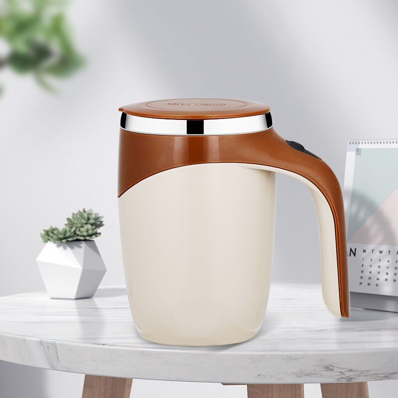 immagine 0 del prodotto fortuneville tazza automatica magnetica automatica in acciaio inossidabile differenza di temperatura miscelazione del caff miscelatore per tazze