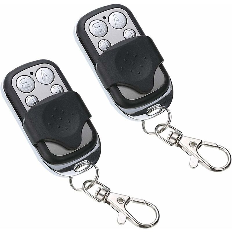 foto del prodotto fortuneville telecomando senza fili, clonazione remota programmabile per l automazione, abs e alluminio di alta qualit , telecomando universale per