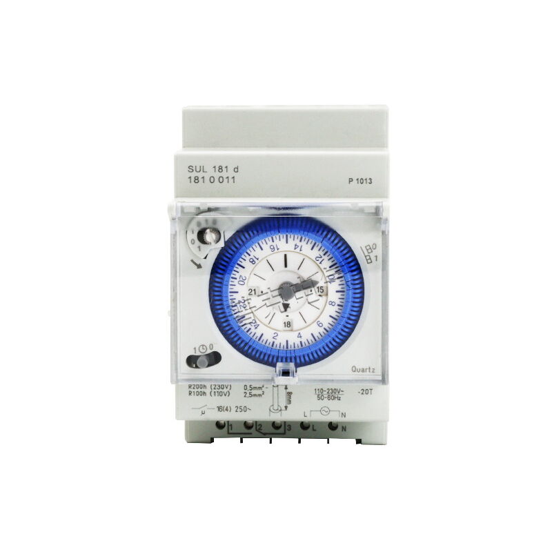 foto del prodotto fortuneville temporizzatore analogico con motore sincrono e programma giornaliero, timer, 110 230vac