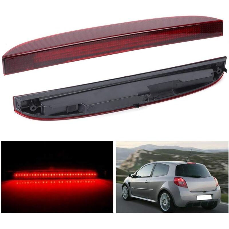 foto del prodotto fortuneville terza luce freno alta rossa 7700410753 adatta per renault clio ii 1998 2005 terza luce freno
