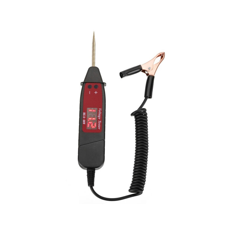 foto del prodotto fortuneville tester della sonda della penna della prova di tensione dell affissione a cristalli liquidi digitale automatica luce 1 pz