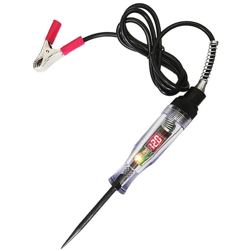 foto del prodotto fortuneville tester di circuito automatico di alta qualit tester di tensione per camion circuito dc 6v 12v 24v penna di prova per sonda