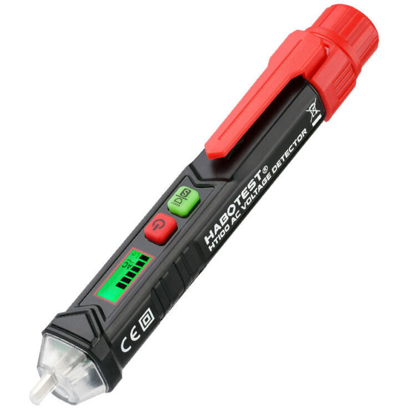 foto del prodotto fortuneville tester di tensione senza contatto localizzatore di cavi rotti localizzatore di cavi per tester di corrente 12 1000 v 48 v 1000 v