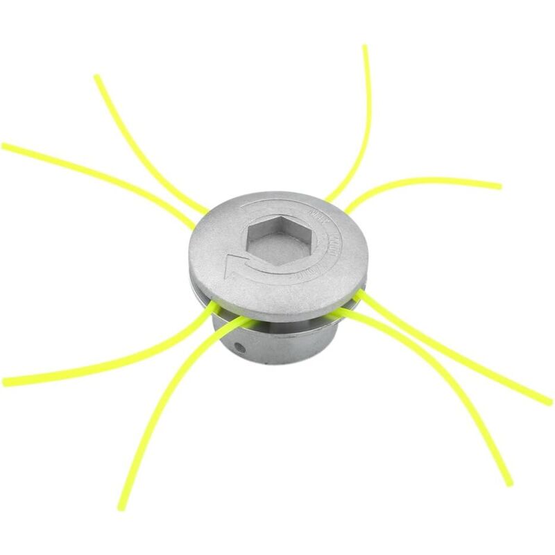 foto del prodotto fortuneville testina per decespugliatore in alluminio testina per decespugliatore in alluminio a 4 fili testina per decespugliatore universale per