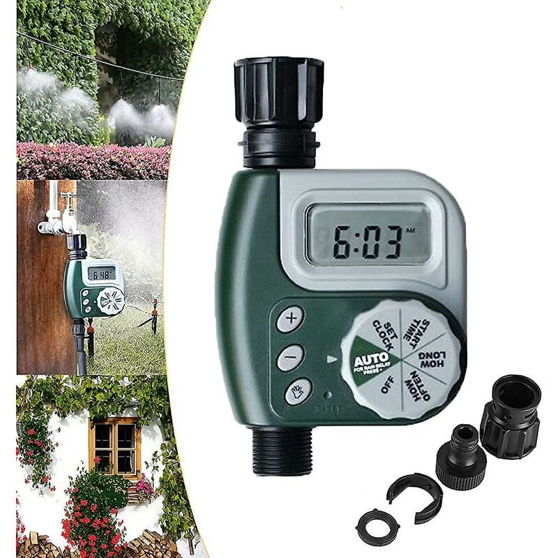 foto del prodotto fortuneville timer dell acqua, regolatore di irrigazione per esterni irrigazione automatica del tubo flessibile elettronico