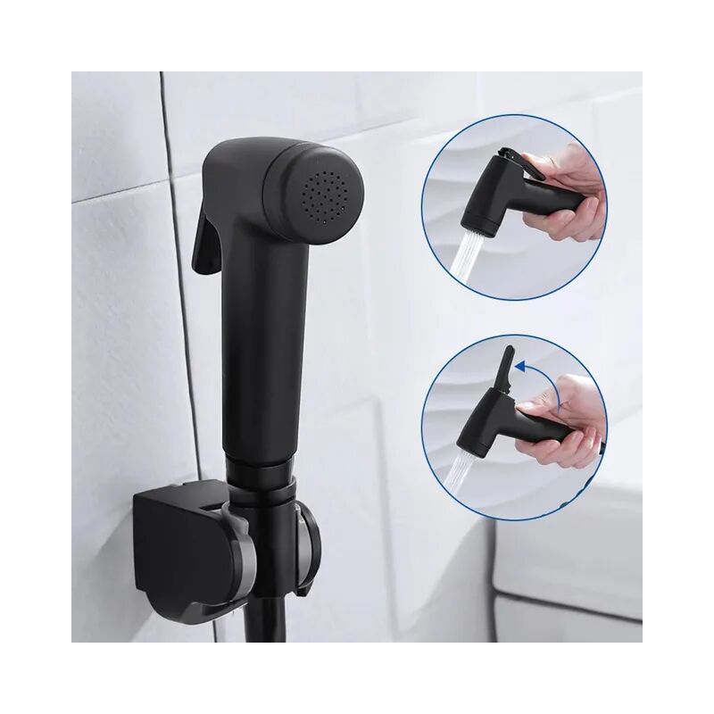 foto del prodotto fortuneville toilette doccia bidet kit doccia con getto d acqua portatile con supporto per tubo flessibile apparecchio da bagno a