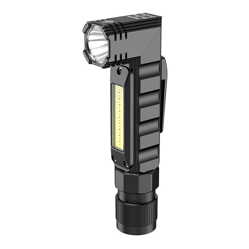 foto del prodotto fortuneville torcia a led portatile g19 faro magnetico, torcia da lavoro da campeggio ricaricabile usb lampada frontale potente 1 pz