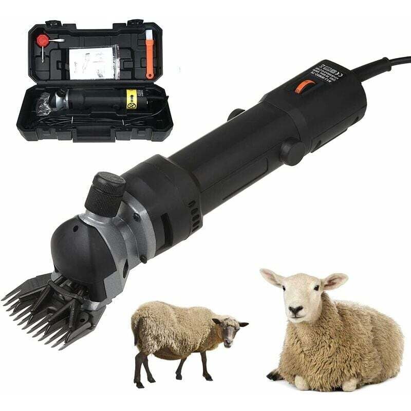 foto del prodotto fortuneville tosatrice per pecore elettrica professionale da 690 w nero 