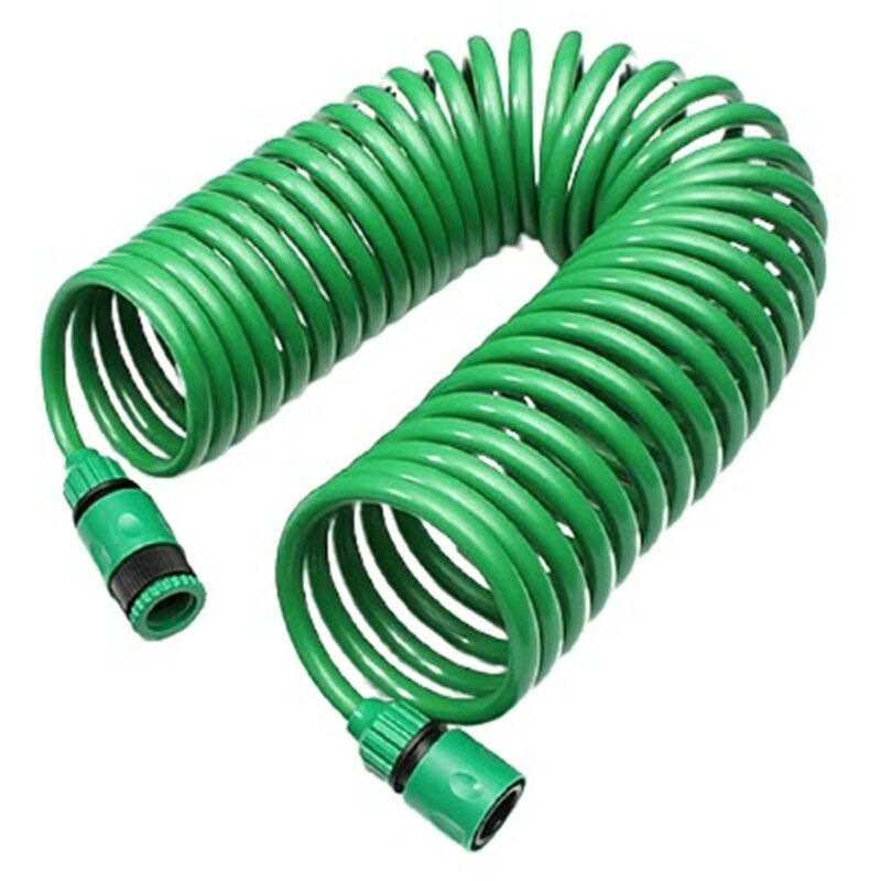 foto del prodotto fortuneville tubo da giardino telescopico a molla da giardino eva da 15 metri tubo flessibile da giardino in plastica multifunzionale verde 