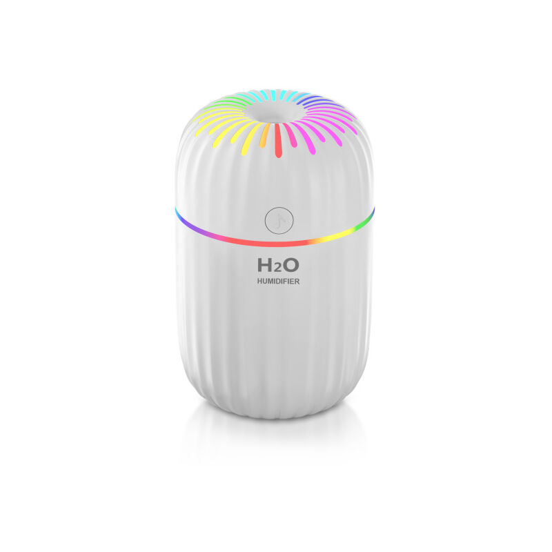 foto del prodotto fortuneville umidificatore da 300 ml, mini umidificatore portatile, umidificatore a nebbia fredda per auto, piante, ufficio, camera da letto, ecc.