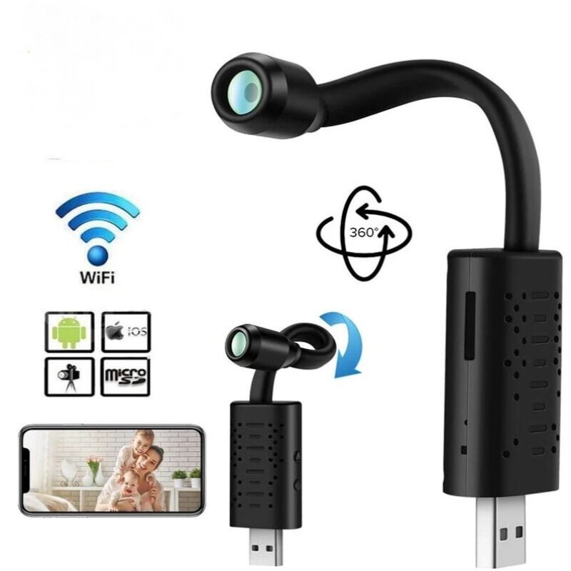 foto del prodotto fortuneville v380pro telecamera per rete remota smart home u21 telecamera di sorveglianza usbwifi