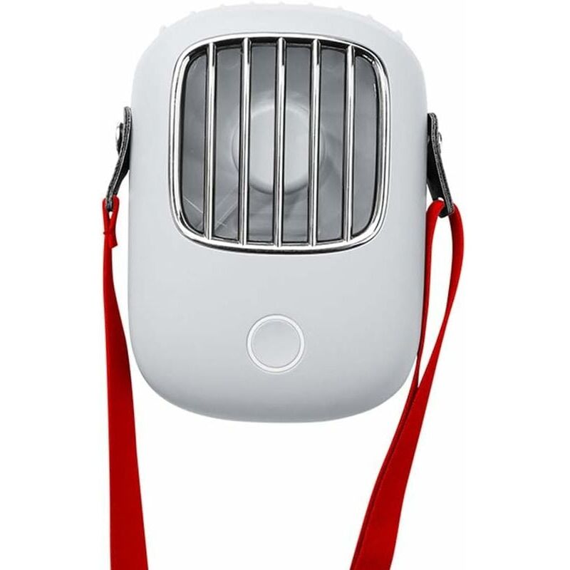 foto del prodotto fortuneville ventilatore portatile mini portatile ricaricabile usb con collo appeso alla vita. ventilatore silenzioso portatile per sport pigri