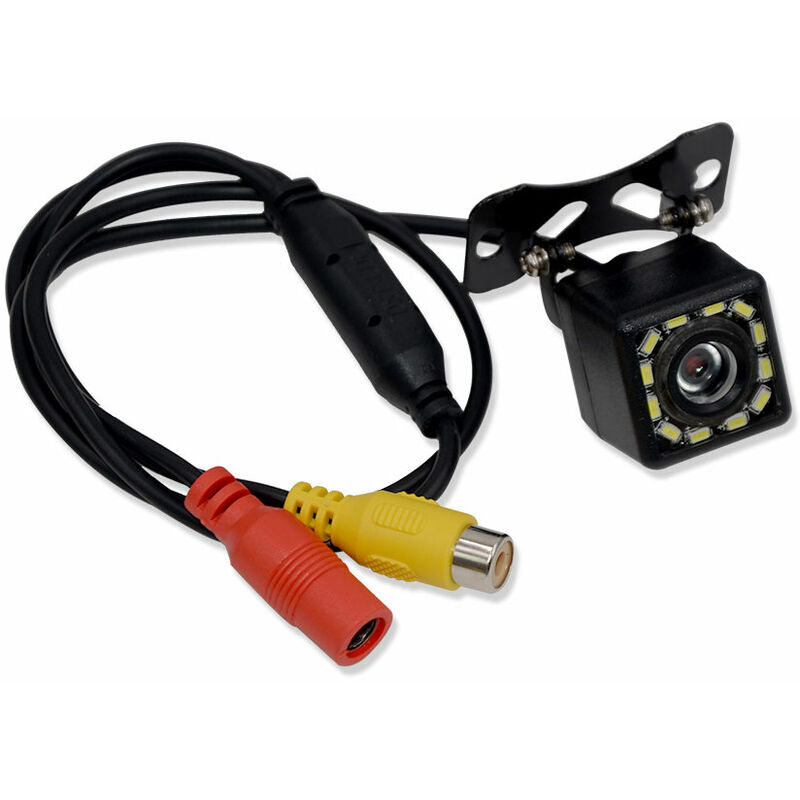 foto del prodotto fortuneville visione notturna della telecamera di retromarcia per auto universale a 12 led